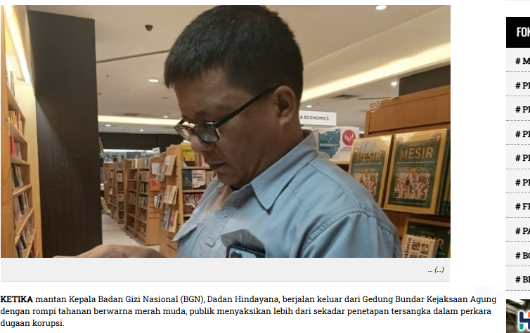Gizi dan Negara yang Korupsi