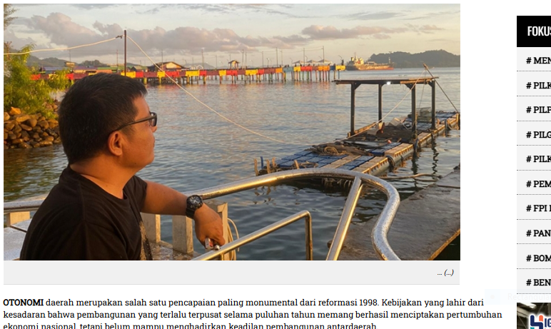 Otonomi Daerah dalam Bayangan Re-Sentralisasi Fiskal