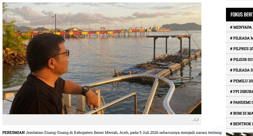 Jembatan Enang-Enang dan Retaknya Kontrak Sosial Negara