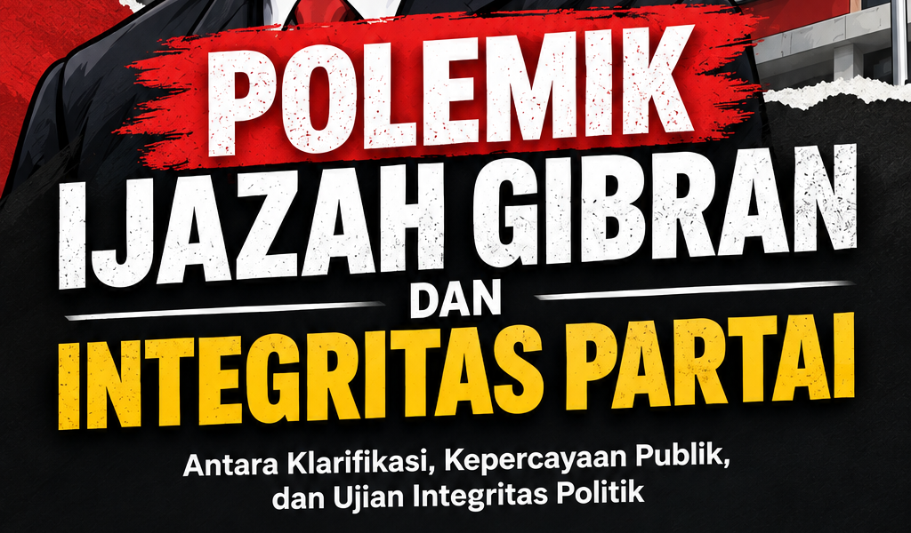 Polemik Ijazah Gibran dan Integritas Partai