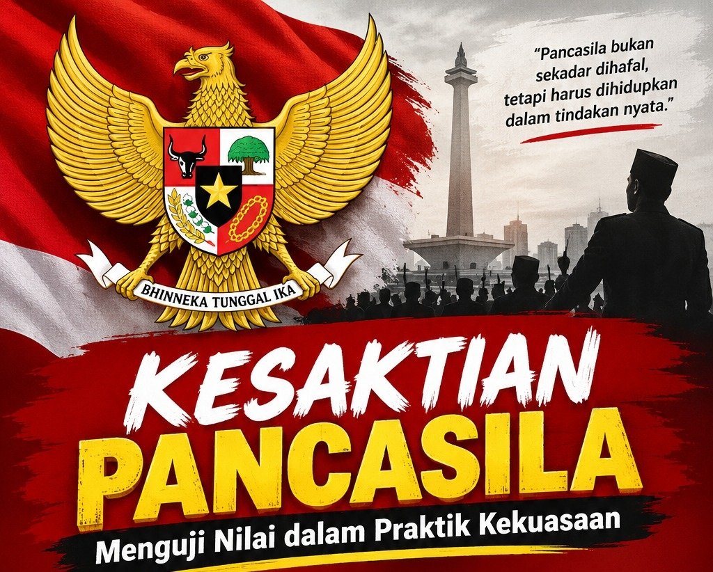 Kesaktian Pancasila: Menguji Nilai dalam Praktik Kekuasaan